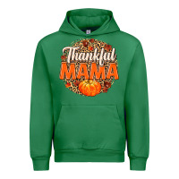 Emerald Thankful Mama Urban Hoodie - MaliasSmallBusiness