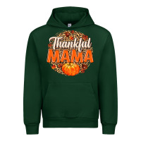 Forest Green Thankful Mama Urban Hoodie - MaliasSmallBusiness