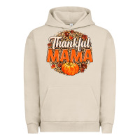 Pigment French Oak Thankful Mama Urban Hoodie - MaliasSmallBusiness
