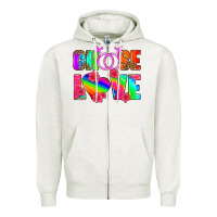 Oatmeal Heather choose love (lesbian) Zipper Hoodie - HRA Design Shop