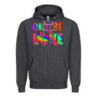 Smoke choose love (lesbian) Zipper Hoodie - HRA Design Shop