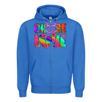 True Royal choose love (lesbian) Zipper Hoodie - HRA Design Shop