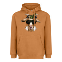 Meerkat camouflage bandana goat Heavyweight Hoodie - Jasminsmagicworld