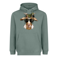 Sage camouflage bandana goat Heavyweight Hoodie - Jasminsmagicworld