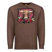 Chestnut v.d. cow and roses Premium Sweatshirt - AdoDesignShop