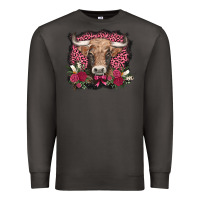 Smoke v.d. cow and roses Premium Sweatshirt - AdoDesignShop