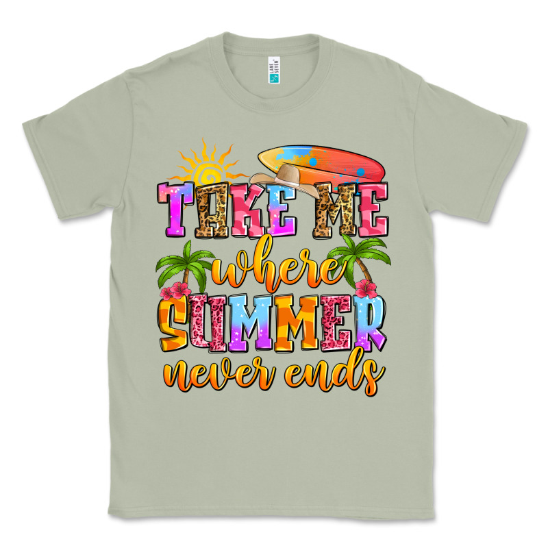 Take Me Where Summer Never Ends Classic Tee by Zillion Design Studio | Teevron