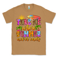 Toasted Coconut take me where summer never ends Classic Tee - Zillion Design Studio