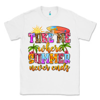 White take me where summer never ends Classic Tee - Zillion Design Studio