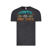Vintage Black wanted and wild Vintage Tee - MaliasSmallBusiness