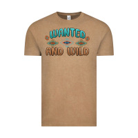 Vintage Coffee wanted and wild Vintage Tee - MaliasSmallBusiness