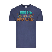 Vintage Denim wanted and wild Vintage Tee - MaliasSmallBusiness