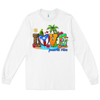 White love puerto rico Long Sleeve Tee - AdoDesignShop