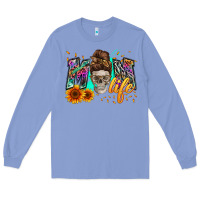 Colony Blue mom life with skull Long Sleeve Tee - Zillion Design Studio