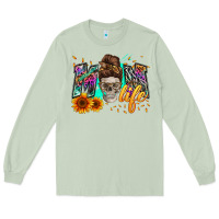 Mom Life With Skull Long Sleeve Tee | Teevron