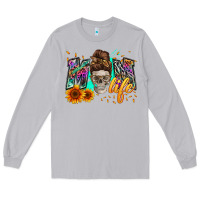 Moon Dust mom life with skull Long Sleeve Tee - Zillion Design Studio