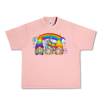 Salmon lgbt gnomes Urban Heavy Tee - Zillion Design Studio