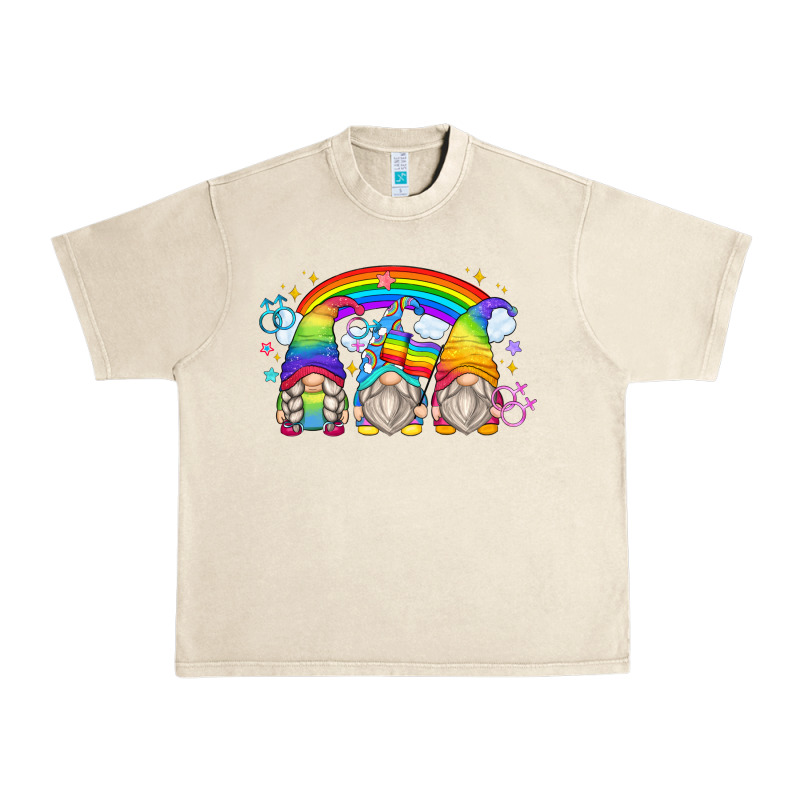 Lgbt Gnomes Urban Heavy Tee by Zillion Design Studio | Teevron