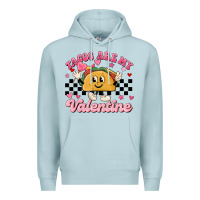 Blue Mist tacos are my valentine Premium Hoodie - MaliasSmallBusiness