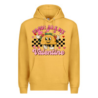 Mustard tacos are my valentine Premium Hoodie - MaliasSmallBusiness