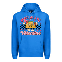 True Royal tacos are my valentine Premium Hoodie - MaliasSmallBusiness