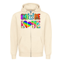 Sandshell choose love (gay) Zipper Hoodie - HRA Design Shop