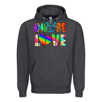 Smoke choose love (gay) Zipper Hoodie - HRA Design Shop