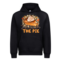 Black Just Here For The Pie Urban Hoodie - MaliasSmallBusiness
