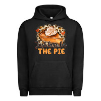 Pigment Black Just Here For The Pie Urban Hoodie - MaliasSmallBusiness