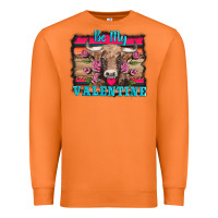 Carrot be my valentine with cow Premium Sweatshirt - AdoDesignShop