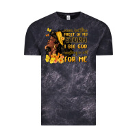 Cloud Black even in the midst of my storm i see god Vintage Tee - MaliasSmallBusiness