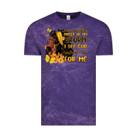 Cloud Purple even in the midst of my storm i see god Vintage Tee - MaliasSmallBusiness