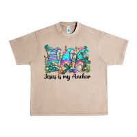French Oak jesus is my anchor gnomes Urban Heavy Tee - Zillion Design Studio