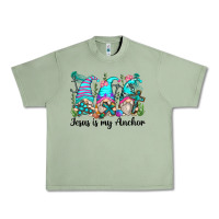 Oil Green jesus is my anchor gnomes Urban Heavy Tee - Zillion Design Studio