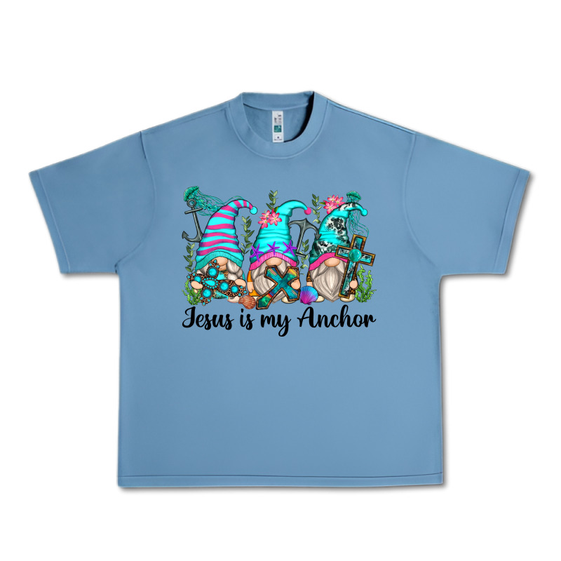 Jesus Is My Anchor Gnomes Urban Heavy Tee by Zillion Design Studio | Teevron