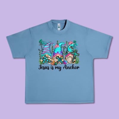 Urban Heavy Tee jesus is my anchor gnomes