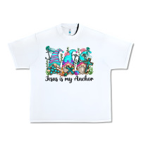 White jesus is my anchor gnomes Urban Heavy Tee - Zillion Design Studio