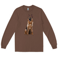 Chestnut german shepherd Long Sleeve Tee - RanaPortraitStore