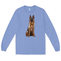 Colony Blue german shepherd Long Sleeve Tee - RanaPortraitStore