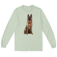 Matcha german shepherd Long Sleeve Tee - RanaPortraitStore