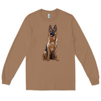 Toasted Coconut german shepherd Long Sleeve Tee - RanaPortraitStore