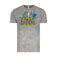 Cloud Rock customize nail tools with sunflower preview Vintage Tee - BarkalooDesign