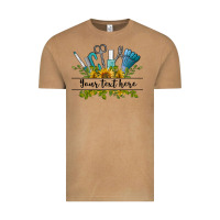 Vintage Camel customize nail tools with sunflower preview Vintage Tee - BarkalooDesign