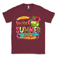 Burgundy sweet summer time Classic Tee - Zillion Design Studio