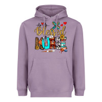 Lavender blessed nurse Heavyweight Hoodie - BundleAndBundleShop