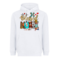 White blessed nurse Heavyweight Hoodie - BundleAndBundleShop