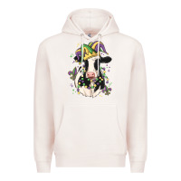 Mardi Gras Cow Premium Hoodie | Teevron
