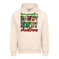 Sandshell Have yourself a rowdy howdy Christmas Urban Hoodie - NancyCooperArtShop