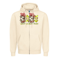 Sandshell three up theree down softball Zipper Hoodie - RacoonDesign