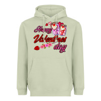Matcha happy valentines day Heavyweight Hoodie - AdoDesignShop